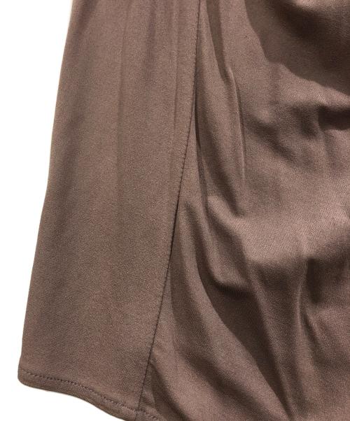 MARTIN MARGIELA（マルタン・マルジェラ）Martin Margiela (マルタン・マルジェラ) レーヨンギャザーラップスカート ベージュ サイズ:SIZE 40の古着・服飾アイテム