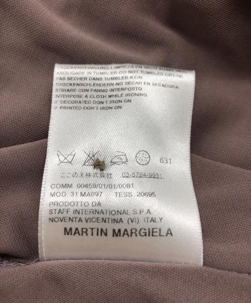 MARTIN MARGIELA（マルタン・マルジェラ）Martin Margiela (マルタン・マルジェラ) レーヨンギャザーラップスカート ベージュ サイズ:SIZE 40の古着・服飾アイテム