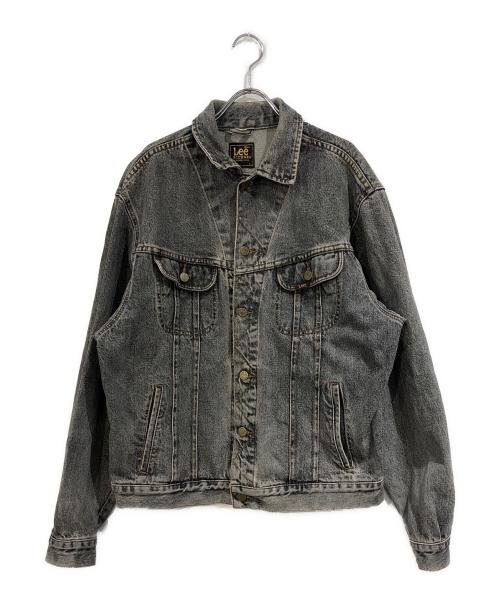 LEE（リー）LEE (リー) 先染めブラックデニムジャケット ブラック サイズ:SIZE Lの古着・服飾アイテム