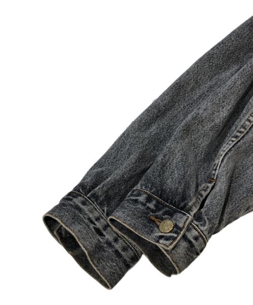 LEE（リー）LEE (リー) 先染めブラックデニムジャケット ブラック サイズ:SIZE Lの古着・服飾アイテム