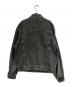 LEE (リー) 先染めブラックデニムジャケット ブラック サイズ:SIZE L：20000円