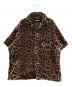NEIGHBORHOOD（ネイバーフッド）の古着「NH X HIPPOPOTAMUS . TERRY CLOTH SHIRT SS」｜ブラウン