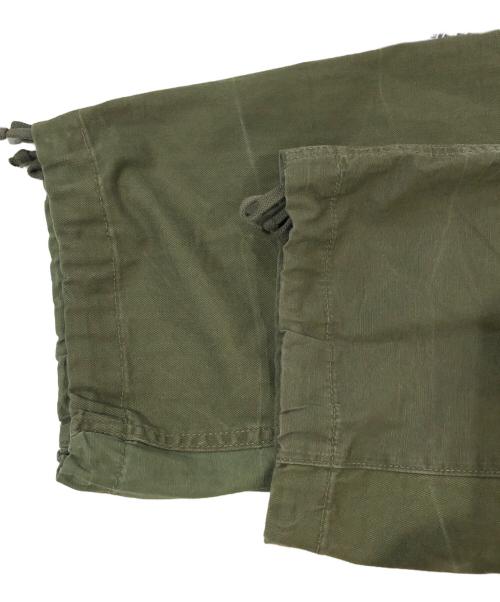 POLO RALPH LAUREN（ポロ・ラルフローレン）POLO RALPH LAUREN (ポロ・ラルフローレン) ダメージパッチワーク ミリタリーカーゴパンツ グリーン サイズ:SIZE36の古着・服飾アイテム