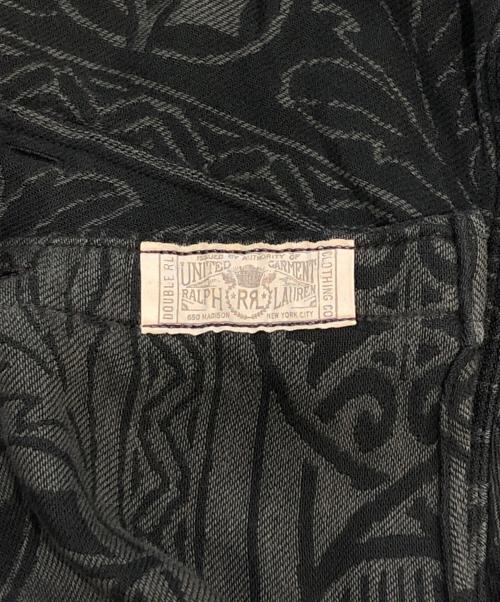 RRL（ダブルアールエル）RRL (ダブルアールエル) ジャガードワークシャツ グリーン サイズ:SIZE Lの古着・服飾アイテム