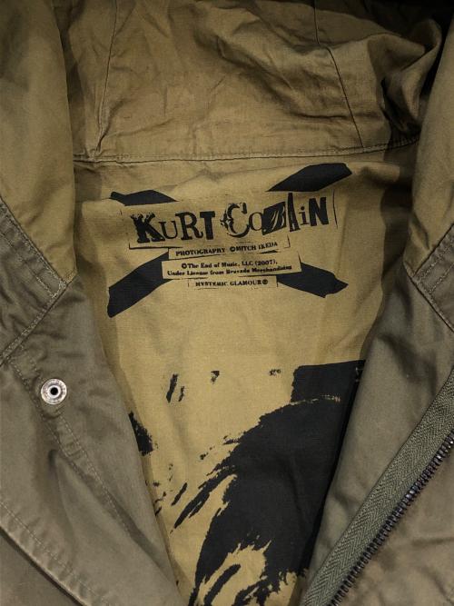Hysteric Glamour（ヒステリックグラマー）Hysteric Glamour (ヒステリックグラマー) KURT KOBAIN MODS COAT グリーン サイズ:SIZE Mの古着・服飾アイテム