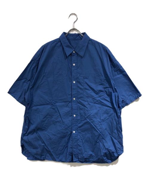 FreshService（フレッシュサービス）FreshService (フレッシュサービス) CORPORATE UNIFORM S/S SHIRT ブルー サイズ:SIZE Mの古着・服飾アイテム