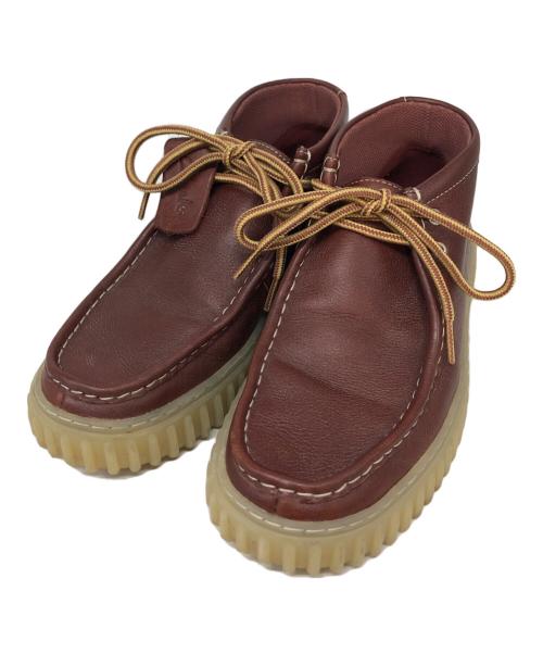 CLARKS ORIGINALS（クラークス オリジナルズ）Clarks Originals (クラークス オリジナルズ) Torhill Hi ブラウン サイズ:SIZE 25cmの古着・服飾アイテム