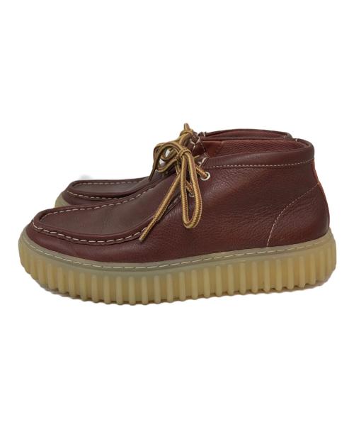 CLARKS ORIGINALS（クラークス オリジナルズ）Clarks Originals (クラークス オリジナルズ) Torhill Hi ブラウン サイズ:SIZE 25cmの古着・服飾アイテム