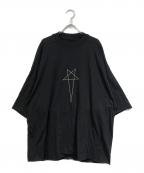 RICK OWENS DRKSHDWリックオウエンス ダークシャドウ）の古着「Hollywood Tommy T-SHIRT」｜ブラック