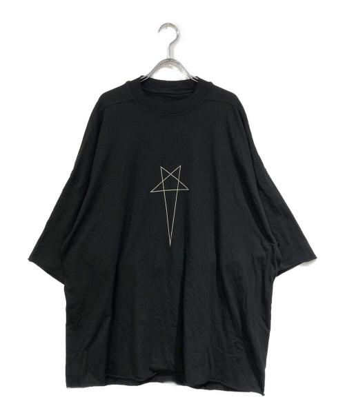 RICK OWENS DRKSHDW（リックオウエンス ダークシャドウ）RICK OWENS DRKSHDW (リックオウエンス ダークシャドウ) Hollywood Tommy T-SHIRT ブラック サイズ:SIZE Freeの古着・服飾アイテム