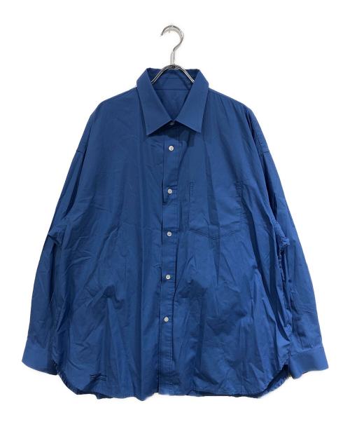FreshService（フレッシュサービス）FreshService (フレッシュサービス) CORPORATE UNIFORM L/S SHIRT ブルー サイズ:SIZE Mの古着・服飾アイテム