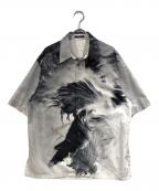TAAKK×THE TOKYOターク×ザトーキョー）の古着「Drawing S/S Shirt」｜ホワイト