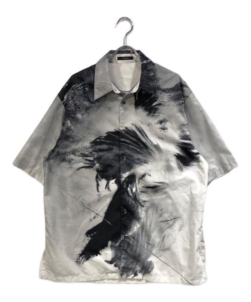 TAAKK（ターク）TAAKK (ターク) THE TOKYO (ザトーキョー) Drawing S/S Shirt ホワイト サイズ:SIZE 2の古着・服飾アイテム