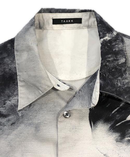 TAAKK（ターク）TAAKK (ターク) THE TOKYO (ザトーキョー) Drawing S/S Shirt ホワイト サイズ:SIZE 2の古着・服飾アイテム