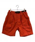 TIGHTBOOTH PRODUCTIONタイトブースプロダクション）の古着「TC DUCK SHORTS」｜オレンジ