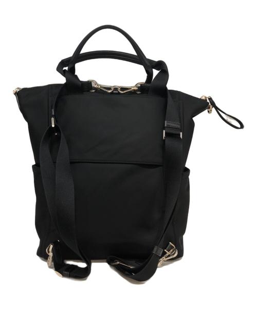 Kate Spade（ケイトスペード）Kate Spade (ケイトスペード) チェルシー コンバーチブルバックパック ブラックの古着・服飾アイテム