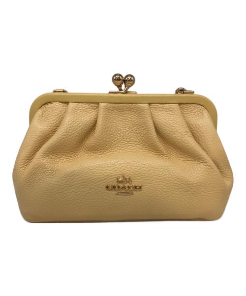 COACH（コーチ）COACH (コーチ) ノラ キスロック クロスボディ ショルダーバッグ イエローの古着・服飾アイテム