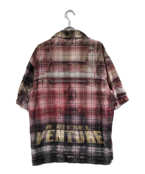 DIESEL（ディーゼル）DIESEL (ディーゼル) 総柄シャツ マルチカラー サイズ:SIZE 48の古着・服飾アイテム