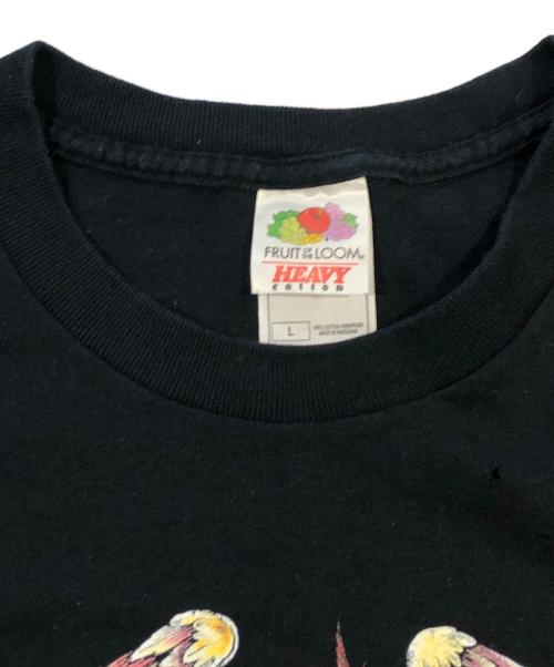 FRUIT OF THE LOOM（フルーツオブザルーム）FRUIT OF THE LOOM (フルーツオブザルーム) プリントTシャツ ブラック サイズ:SIZE Lの古着・服飾アイテム