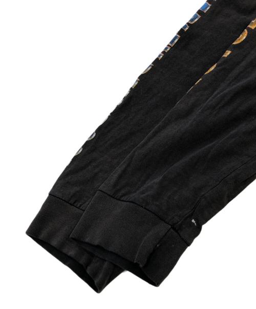 HARLEY-DAVIDSON（ハーレーダビッドソン）HARLEY-DAVIDSON (ハーレーダビッドソン) 3DエンジンプリントロングスリーブTシャツ ブラック サイズ:SIZE 2XLの古着・服飾アイテム
