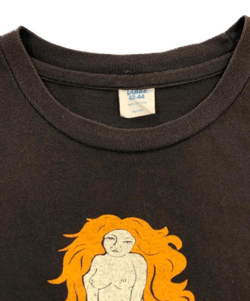 HARLEY-DAVIDSON（ハーレーダビッドソン）HARLEY-DAVIDSON (ハーレーダビッドソン) スカル/ヌードプリントTシャツ ブラック サイズ:SIZE Lの古着・服飾アイテム