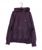 Champion REVERSE WEAVEチャンピオン リバース ウィーブ）の古着「リバースウィーブスウェットパーカー」｜パープル