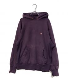 Champion REVERSE WEAVE（チャンピオン リバース ウィーブ）の古着「リバースウィーブスウェットパーカー」｜パープル