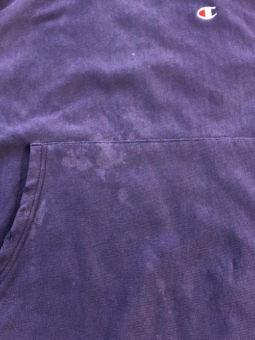 Champion REVERSE WEAVE（チャンピオン リバース ウィーブ）Champion REVERSE WEAVE (チャンピオン リバース ウィーブ) リバースウィーブスウェットパーカー パープル サイズ:SIZE Lの古着・服飾アイテム
