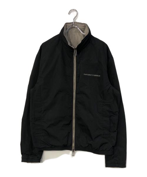 EMPORIO ARMANI（エンポリオ アルマーニ）EMPORIO ARMANI (エンポリオ アルマーニ) リバーシブルジャケット ブラック サイズ:SIZE 52の古着・服飾アイテム