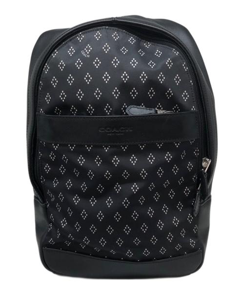 COACH（コーチ）COACH (コーチ) チャールズ ダイアモンド フーラード ワンショルダーバック ブラックの古着・服飾アイテム