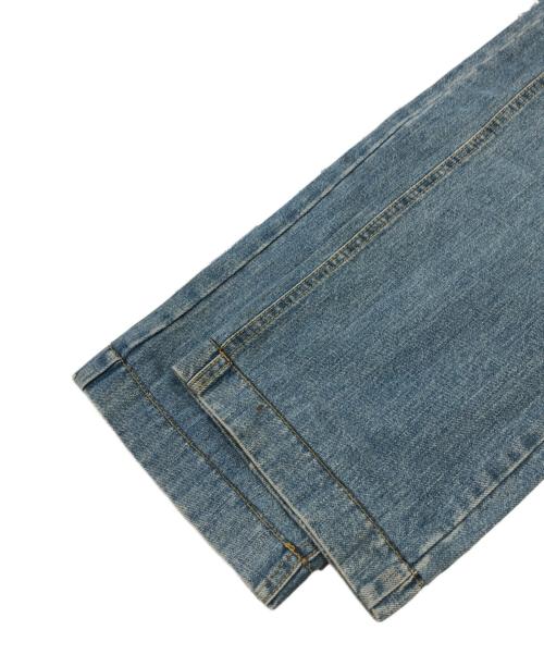 DOLCE & GABBANA（ドルチェ＆ガッバーナ）DOLCE & GABBANA (ドルチェ＆ガッバーナ) リペア加工デニムパンツ インディゴ サイズ:SIZE 50の古着・服飾アイテム
