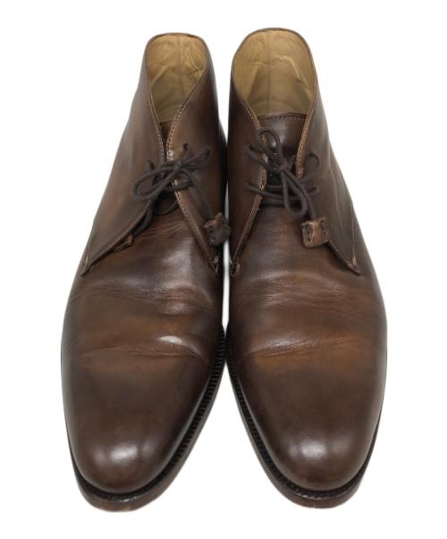 ZENOBI（ゼノビ）ZENOBI (ゼノビ) チャッカーブーツ ブラウン サイズ:SIZE 43の古着・服飾アイテム