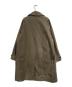 STEVEN ALAN (スティーブンアラン) FLAT MELTON CAMP COLLAR BALMACAAN COAT カーキ サイズ:SIZE M：15000円