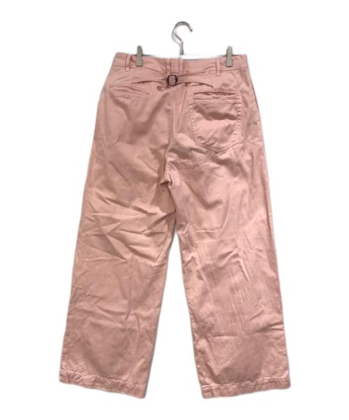 DAIRIKU（ダイリク）DAIRIKU (ダイリク) Cooper Dyed Adjuster Wide Chino ピンク サイズ:SIZE 29の古着・服飾アイテム