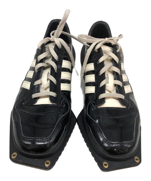 adidas（アディダス）adidas (アディダス) FORUM SQ W ローカットスニーカー ブラック サイズ:SIZE 24cmの古着・服飾アイテム