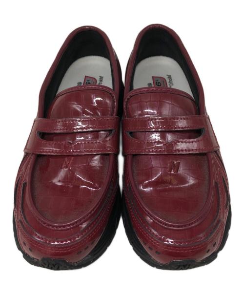 NEW BALANCE（ニューバランス）NEW BALANCE (ニューバランス) ローファー レッド サイズ:SIZE 24cmの古着・服飾アイテム