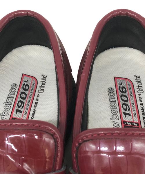 NEW BALANCE（ニューバランス）NEW BALANCE (ニューバランス) ローファー レッド サイズ:SIZE 24cmの古着・服飾アイテム
