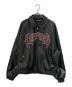 SUPPLIER（サプライヤー）の古着「SUPPLIER STUDDED FAUX LEATHER JACKET」｜ブラック