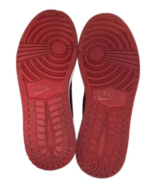NIKE（ナイキ）NIKE (ナイキ) AIR JORDAN 1 RETRO HIGH OG ハイカットスニーカー レッド×ブラック サイズ:SIZE 28cmの古着・服飾アイテム