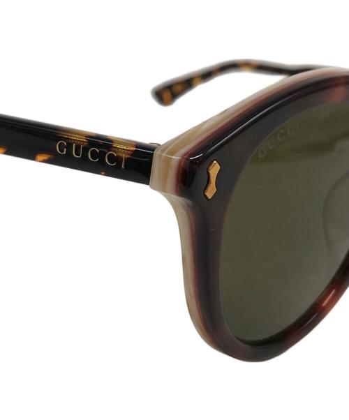 GUCCI（グッチ）GUCCI (グッチ) サングラス ブラウン サイズ:52□21-150の古着・服飾アイテム