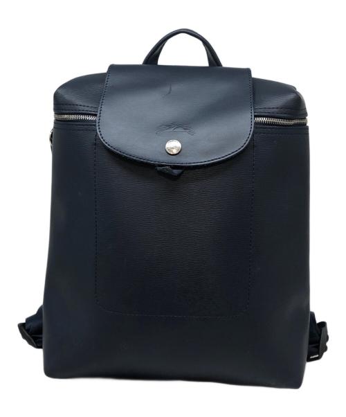 LONGCHAMP（ロンシャン）LONGCHAMP (ロンシャン) ル プリアージュ シティ M リュックサック ネイビーの古着・服飾アイテム