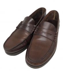 PARABOOT（パラブーツ）の古着「CORAUX コインローファー」｜ブラウン
