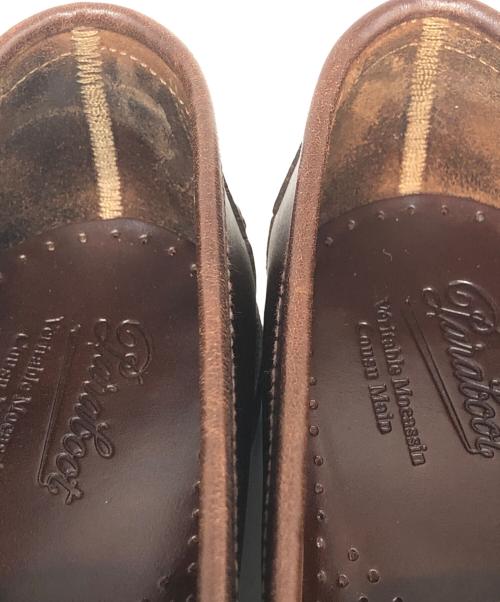 PARABOOT（パラブーツ）PARABOOT (パラブーツ) CORAUX コインローファー ブラウン サイズ:SIZE 8 14/2の古着・服飾アイテム