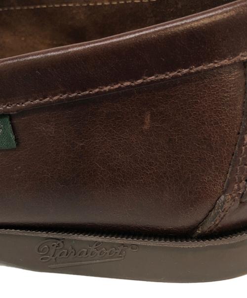 PARABOOT（パラブーツ）PARABOOT (パラブーツ) CORAUX コインローファー ブラウン サイズ:SIZE 8 14/2の古着・服飾アイテム