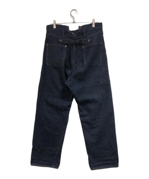 NIGEL CABOURN（ナイジェルケーボン）NIGEL CABOURN (ナイジェルケーボン) RAILMAN DENIM PANT WIDE インディゴ サイズ:SIZE 30の古着・服飾アイテム