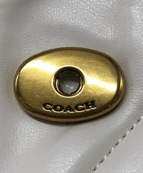 COACH（コーチ）COACH (コーチ) タイムズ スクエア タビー ショルダー バッグ・キルティング ショルダーバッグ ベージュの古着・服飾アイテム
