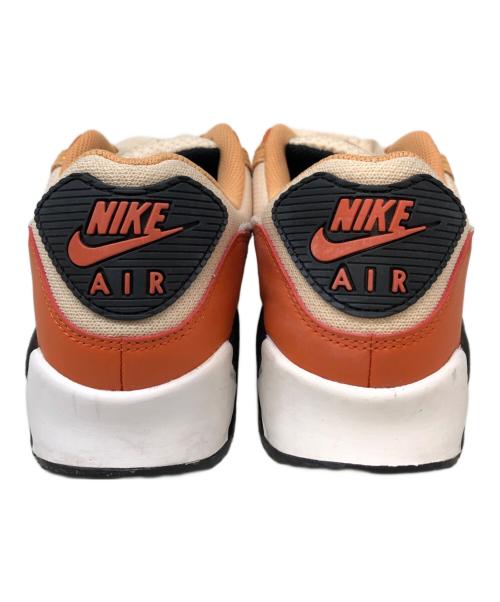NIKE（ナイキ）NIKE (ナイキ) AIR MAX 90 ローカットスニーカー ベージュ×オレンジ サイズ:SIZE 27.5cmの古着・服飾アイテム
