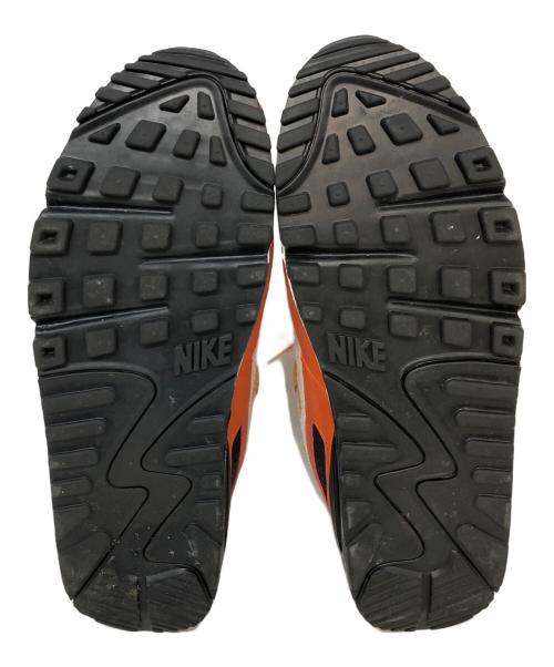 NIKE（ナイキ）NIKE (ナイキ) AIR MAX 90 ローカットスニーカー ベージュ×オレンジ サイズ:SIZE 27.5cmの古着・服飾アイテム