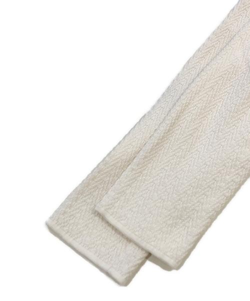 LARDINI（ラルディーニ）LARDINI (ラルディーニ) コットン センターベント ダブルブレスト ニットテーラードジャケット ベージュ サイズ:SIZE XSの古着・服飾アイテム