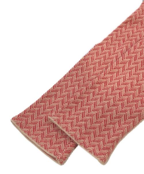 LARDINI（ラルディーニ）LARDINI (ラルディーニ) シングルニットテーラードジャケット ピンク サイズ:SIZE XSの古着・服飾アイテム
